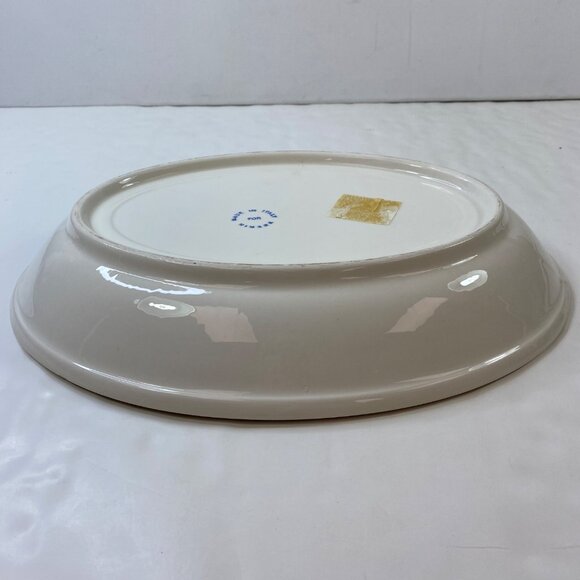 Himark Buona San Remo Italia Oval Pasta Serving Bowl 15.5" x 11" Ceramic - Picture 9 of 10